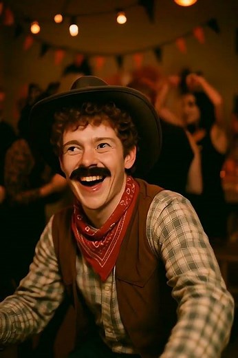 Halloween Cowboy #halloween2025 #halloween #costume #transformation #cowboys
