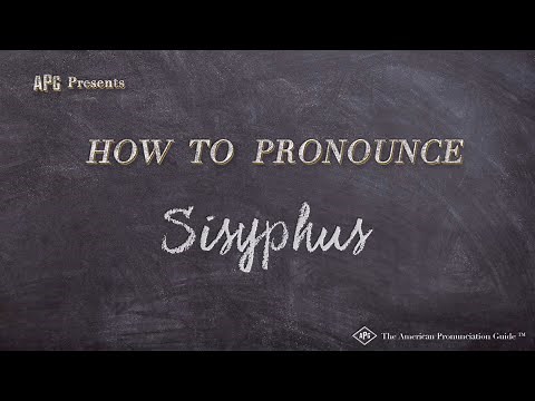How to Pronounce Sisyphus (Real Life Examples!)