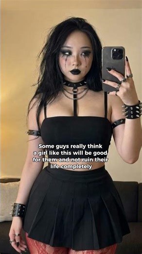 You saw this for a reason. #emo #goth #tiktok #fyp