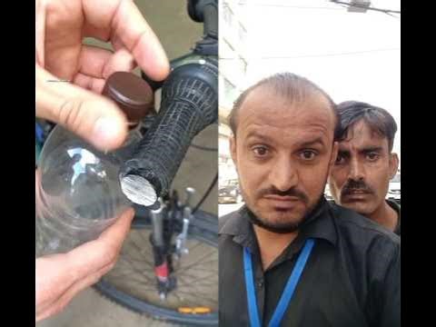 Cyclists! This Trick with a Cap and Bike Grips Will Come in Handy