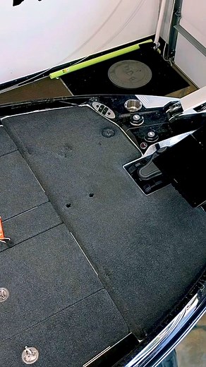 NEW PRODUCT ALERT‼️NEW PRODUCT ALERT‼️First time introduced to the bass boat world, the Ulta-Mat Bow Fatigue Mat helps save your feet and back, allowing you to stay on the water longer. It takes less than 5 minutes to install, and the material is designed to stick directly to the carpet. Proven and tested 👍 #whorigstheboats #ultamat#overcarpet #fatiquemat #bodyfatigue#bassboat #bassfishing | Hennessey Outdoor Electronics