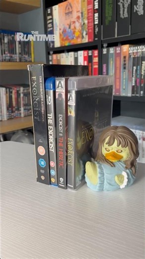 The Exorcist collection so far 📀 #physicalmedia #horror #bluray #dvd #bluraycollector #exorcist