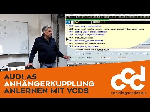 Anhängerkupplung anlernen - Audi A5 F5 AHK mit VCDS - AAG