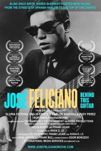 Stream Jose Feliciano: Behind This Guitar (2022): Find it on Netflix, Prime Video, Hulu & more