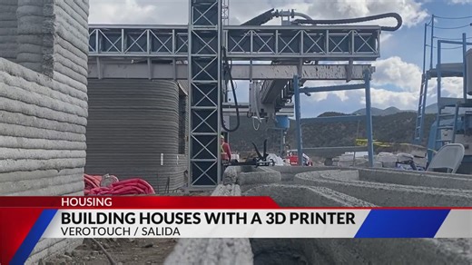 3D printing revolutionizes home construction with concrete walls