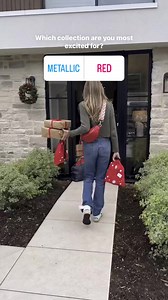 Which collection are you most excited for? 💭 The Metallic Collection ✨ or the Red Collection ❤️ | Pom Pom London