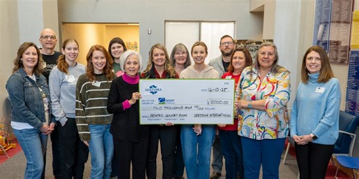 Capper Foundation receives $2K for pediatric sensory room