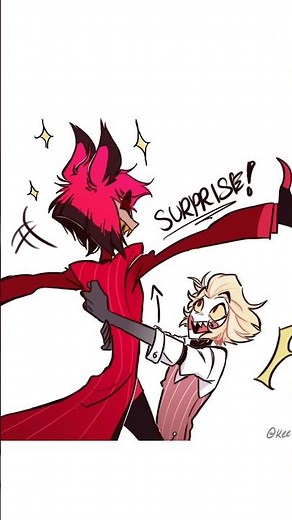 Alastor Surprises Lucifer!😳🔥Hazbin Hotel Season 2 COMIC DUB