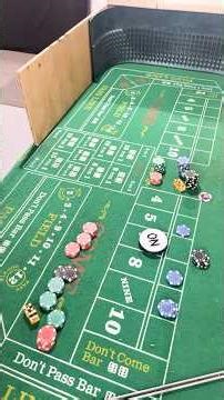 Practice your strategy so you know how they work in real time￼#dicecontrol #crapsstrategy