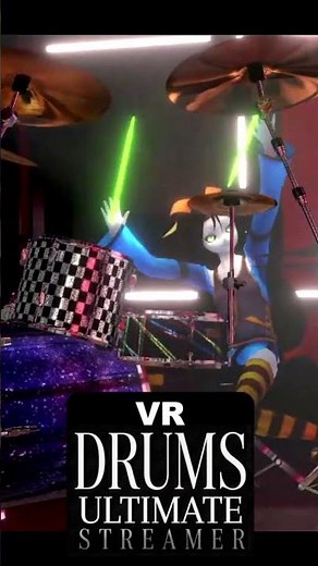 Drumming in virtual reality to Oliver Tree - I'm Gone. #VR #Drums
