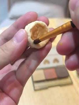 How to Make Tiny Bread with Polymer Clay | Easy Texture Hacks for Mini Bakers