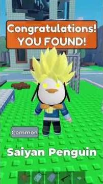 Finding Penguins in Roblox