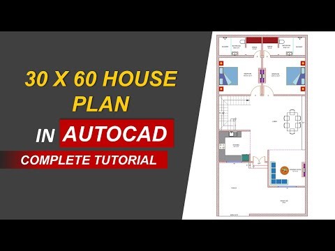 How to Make a House Plan in AutoCAD | Step-by-Step Tutorial for Beginners