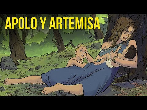 El Nacimiento de Apolo y Artemisa - La Batalla Contra la Terrible Serpiente Pitón - Versión Animada
