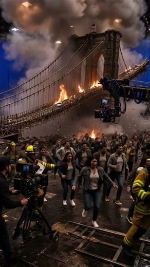 How Hollywood Filmed the Brooklyn Bridge Explosion! 💥🌉 | Behind The Movie Scene
