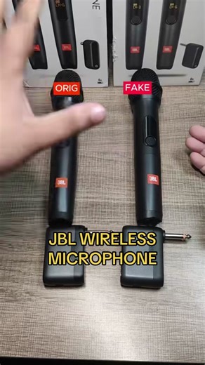 JBL Wireless Microphone: Genuine vs Fake Comparison