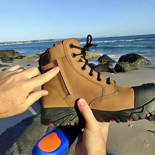 Relieve Heel Pain Fast: Orthotic Work Boots for Heel Spurs #HeelPain #Orthotics #WorkBoots