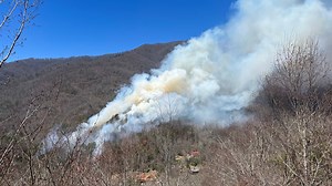 Several trails, campsites closed due to wildfires burning near Bryson City