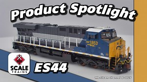 The Scale Trains HO ES44AH CSX New York Central Heritage diesel celebrates one of the most iconic heritage paint schemes on a modern locomotive. This model features detailed NYC-inspired paint and lettering, sharp bodywork, and the advanced performance and sound that Scale Trains is known for. On the layout, it captures the look and presence of a modern ES44AH while honoring the classic New York Central colors, making it a standout for collectors and modelers alike. We'd like to thank our friend