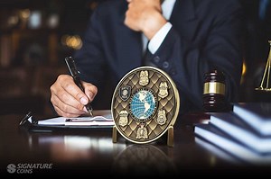 Custom Police Challenge Coins