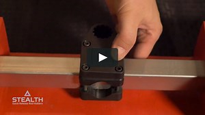 Stealth Rod Holders - Universal Rail Mount Base Installation