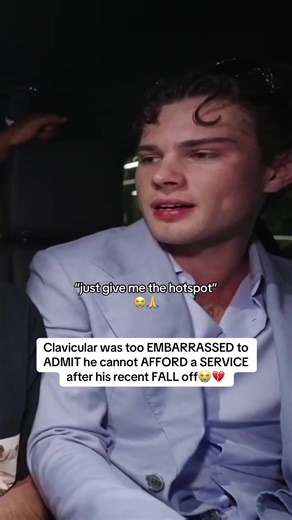 Clavicular was too EMBARRASSED to ADMIT he cannot AFFORD a SERVICE after his recent FALL off😭💔 #n3on #cuffem #clavicular