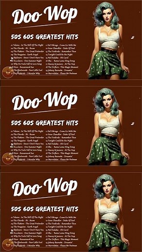 Doo Wop Oldies 💎 50s 60s Greatest Hits 💎 Best Doo Wop Songs Of All Time