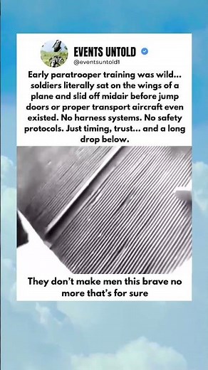 Before Jump Doors - When Paratroopers Sat on Wings Mid-Flight