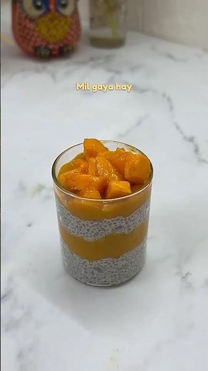 🌞 Summer Breakfast Magic: Mango Chia Pudding Recipe in Coconut Milk! 🍹✨