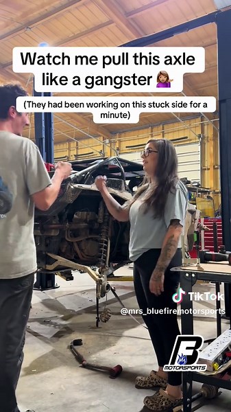 Pulling an Axle with Blue Fire Motorsports