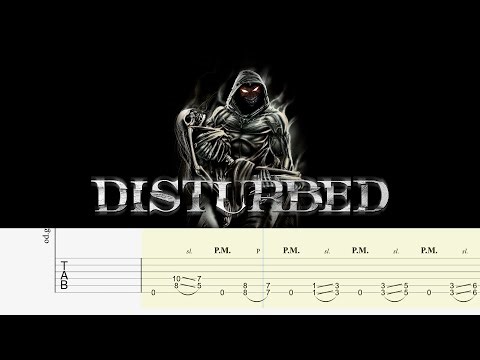 Stricken - Disturbed - Guitar Play Along with On-Screen Tabs - Drop C