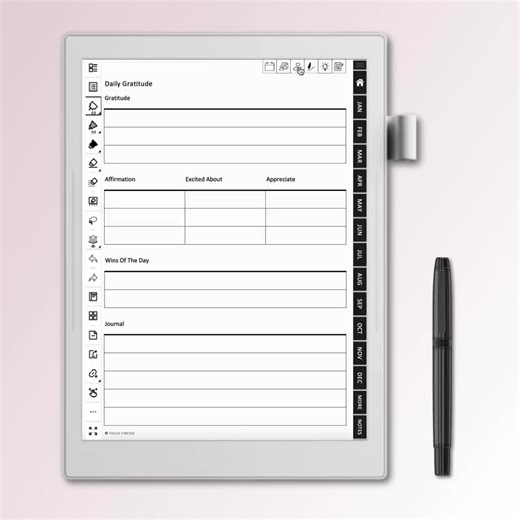 Supernote Template - Supernote Manta Template, Ultimate Digital Planner for 2026 and 2027, Minimalist Layout (digital Download) - Etsy UK