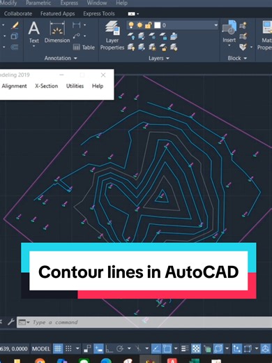 Contour Lines in AutoCAD: A Survey Engineering Guide