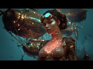 AI Steampunk Girls and Mechanical beasts ✩ You Are Legend In Adventure!
