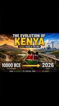 The Evolution of Kenya (10,000 BCE – 2026) 🇰🇪 #kenya
