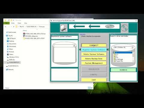 Install Firmware Canon imageRunner 5050 5055 5065 5075 Series Copier Machine