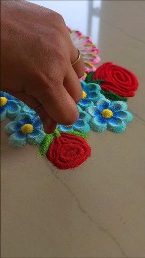 simple and easy rangoli designs for daily use