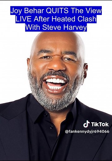 Joy Behar QUITS The View LIVE After Heated Clash With Steve Harvey#usa #talkshows #joybehar #steveharvey
