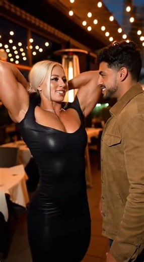 Female Bodybuilder Tight Dress #olympia #bicep #muscle #fbb #bodybuilding #bodybuilder