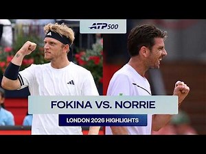 Alejandro Davidovich Fokina vs. Cameron Norrie Highlights | London 2026 Round 1