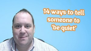 Here are some fun (but be carful) ways to tell someone to 'be quiet' 🤫🤫🤫 | English Lingo