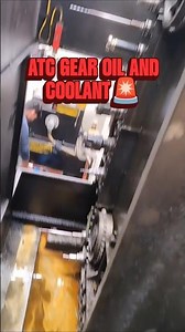 CNC Maintenance Tip: Check Your ATC Gearbox Oil Before It's Too Late!🚨🔧