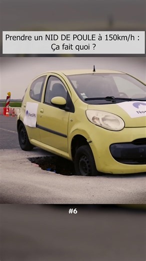 Prendre un NID DE POULE à 150km/h : Ça fait quoi ? #6