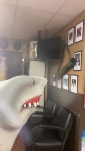 SHARK PUPPET USES ROCKET LAUNCHER!