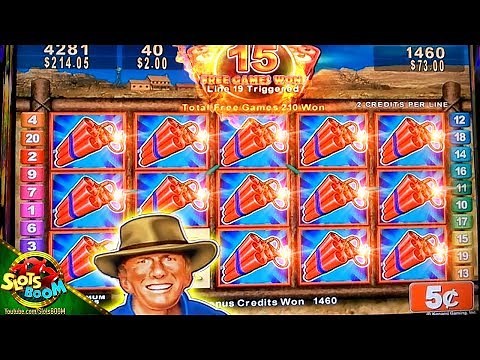 MONEY BLAST JACKPOT!!! GREAT BONUS on 5c Konami Slot Machine - HANDPAY TIME!!!