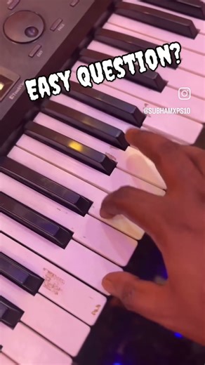 Easy question chords name