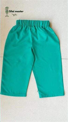 Baby Pant Cutting & Stitching | Easy Elastic Pajama for Kids | Step by Step Tutorial