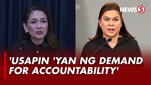 ‘BATAY SA EBIDENSYA’ Magbabatay ang desisyon ng Senado sa mga ipepresentang ebidensya kung sakaling umakyat sa mataas na kapulungan ang impeachment complaints laban kay Vice Pres. Sara Duterte, ayon kay Sen. Risa Hontiveros. Pagtitiyak ni Hontiveros, labas sa imbestigasyon ang pag-anunsyo ng bise presidente sa kanyang 2028 presidential bid ngayong Miyerkules, Feb. 18. | News5