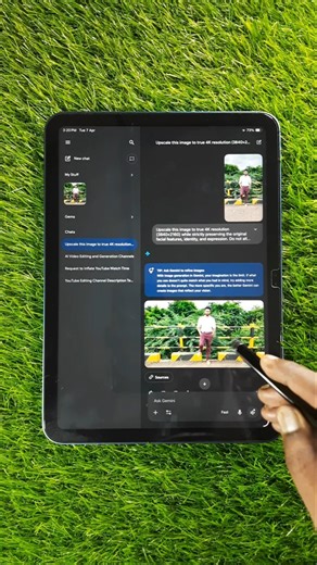Make Any Image 4K in Seconds Gemini AI Trick #ai #shorts