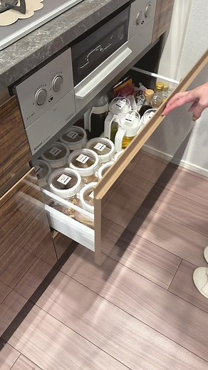 キッチン収納アイデア：クリナップステディアを使った収納例と補充動画